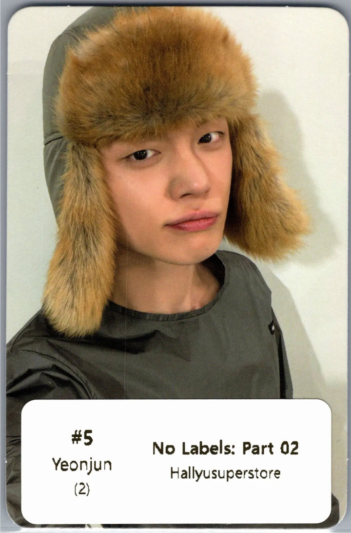 YEONJUN "NO LABELS: PART 02" - Official Photocard [26.07.16]