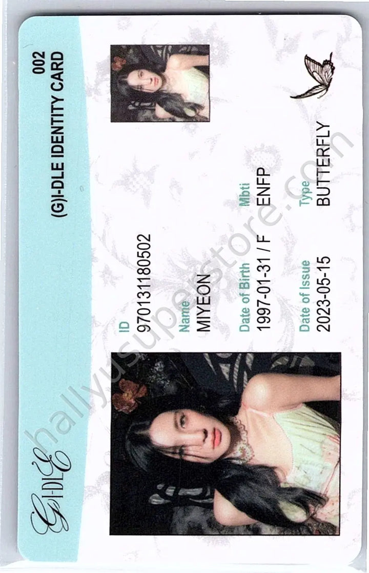 i-dle - Miyeon - I Feel - Identity Card