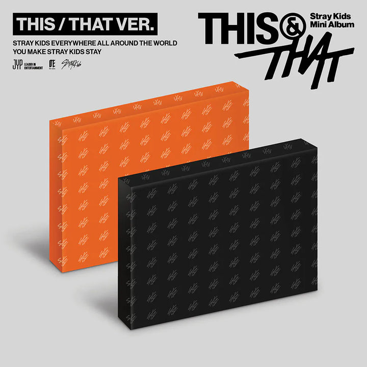 [Pre-Order] Stray Kids - THIS &amp; THAT (THIS VER., THAT VER.) + Pre-Order benefit (Choose Version)