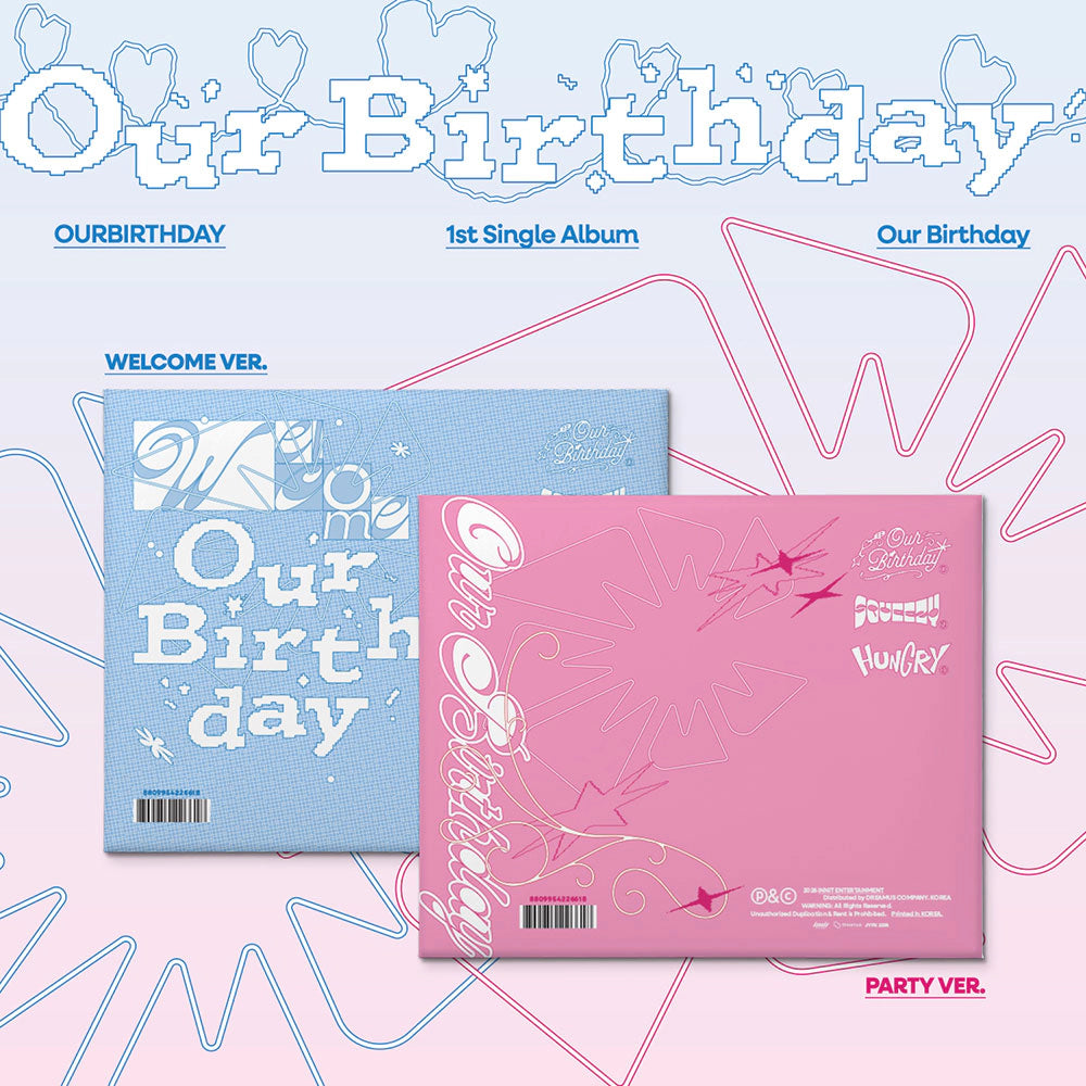 OURBIRTHDAY  - 1st Single Album [Our Birthday] (PHOTOBOOK VER.)