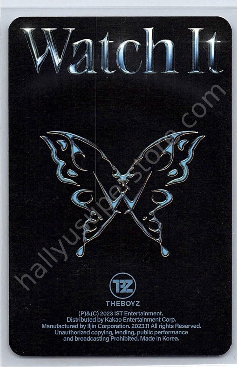 THE BOYZ - Eric - Phantasy Pt. 2: Sixth Sense album photocard fake version