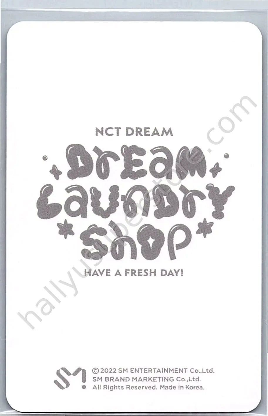 NCT DREAM - Jaemin - Dream Laundry Shop merch photocard trading card