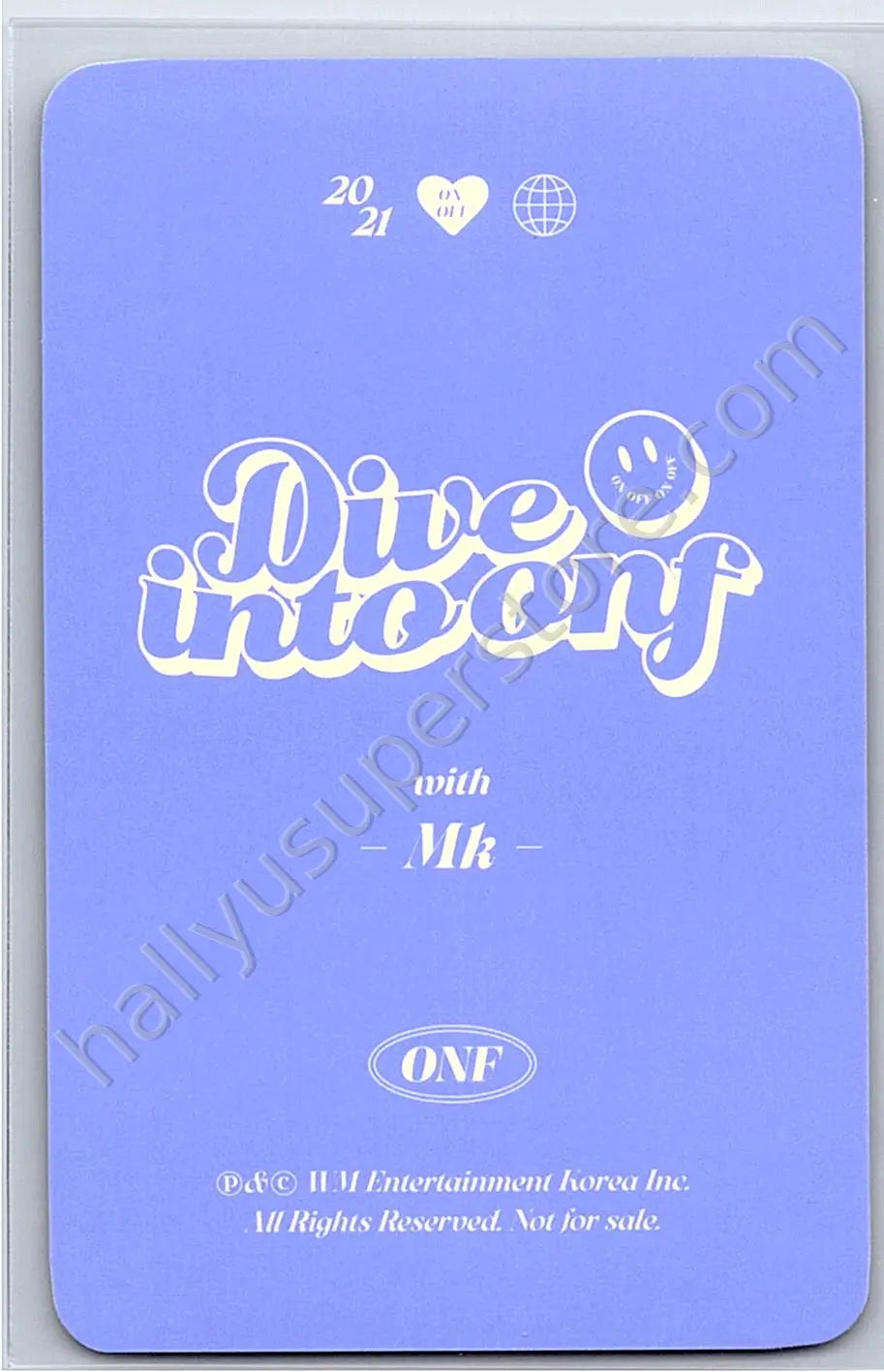 ONF - Minkyun - The 1st Reality [Dive into ONF} WM STORE