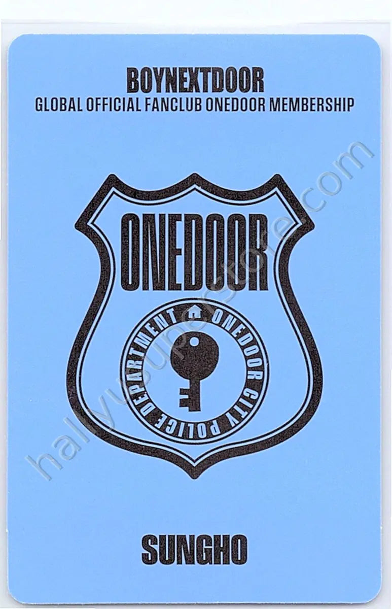 BOYNEXTDOOR - Sungho - ONEDOOR MEMBERSHIP KIT