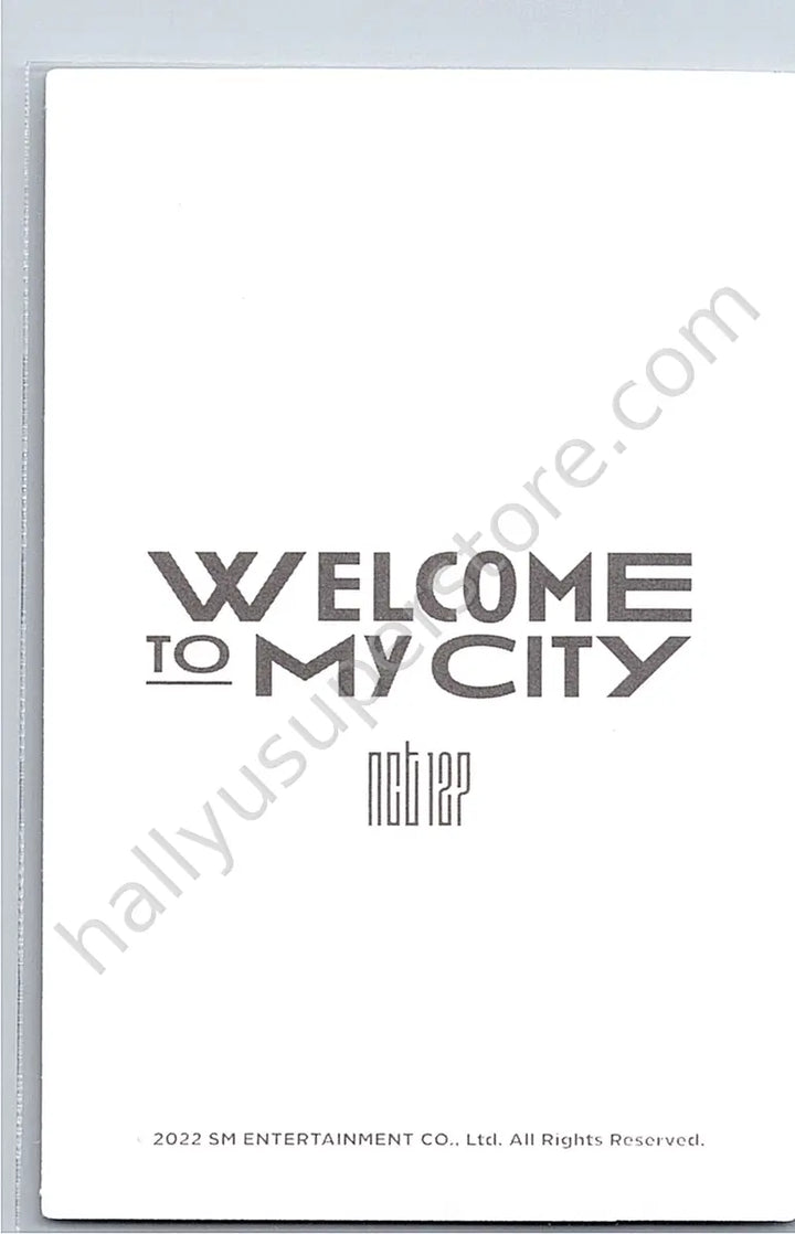 NCT 127 - Haechan - Welcome To My City