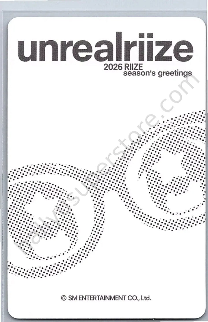 RIIZE  - Shotaro - 2026 Season&