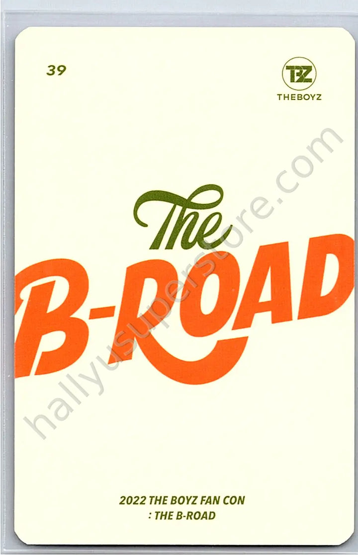 THE BOYZ - Kevin - 2022 Fan-Con: The B-Road trading card