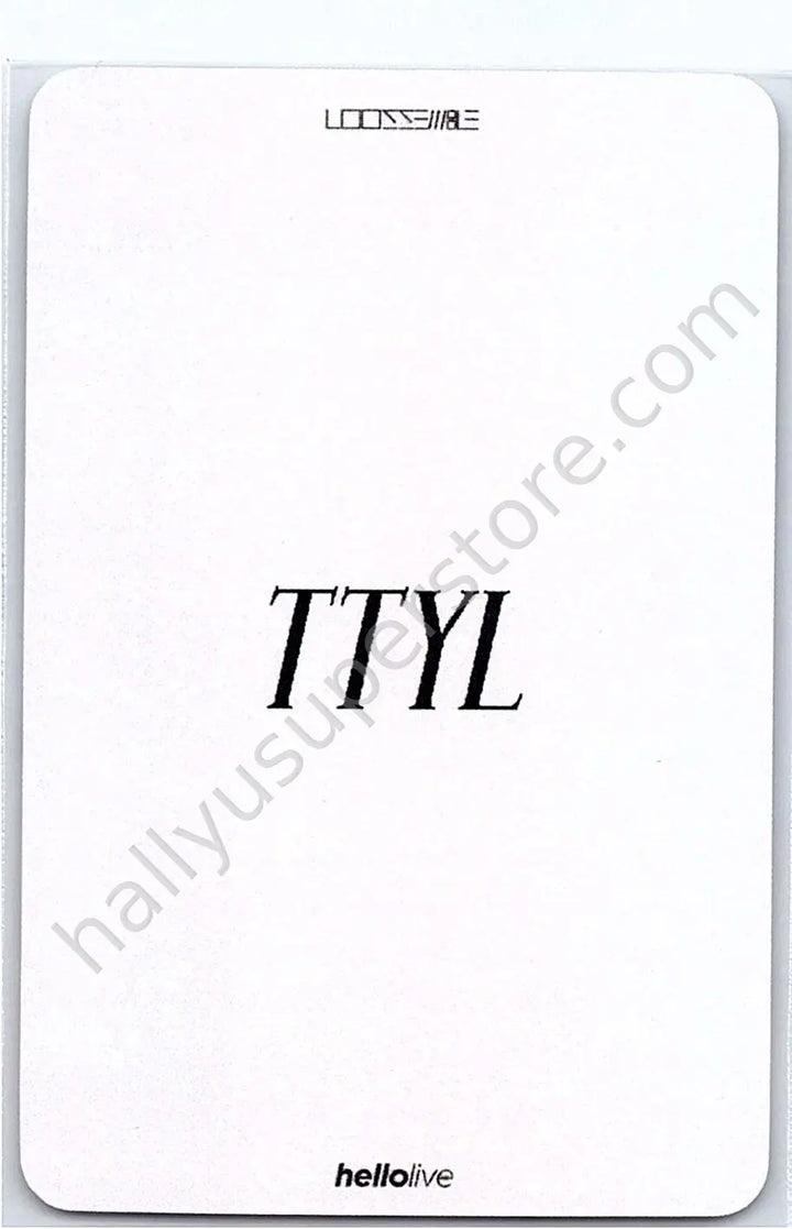 Loossemble - HyeJu - [TTYL] hellolive pob (pre-order benefit)