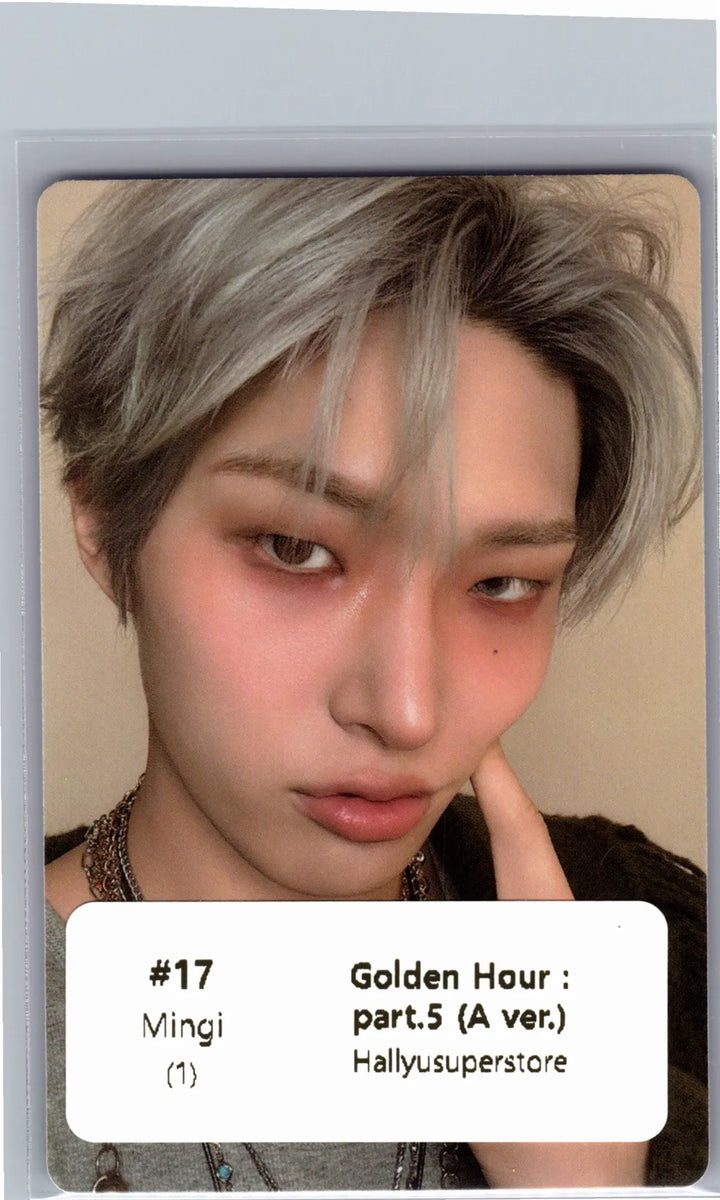 ATEEZ "GOLDEN HOUR : Part.5" - Official Photocard (A ver.) [26.06.26]