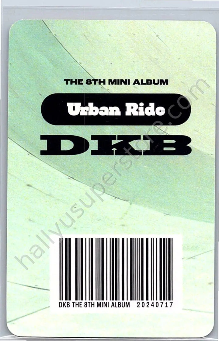 DKB - GK -  Urban Ride Album album photocard ever version qr card