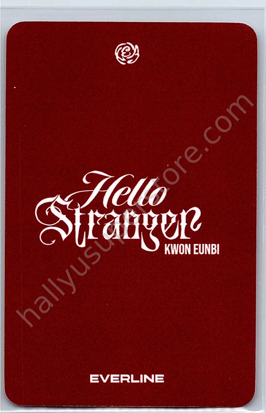 Kwon Eunbi - Kwon Eunbi - Hello Stranger everline lucky draw (LD)