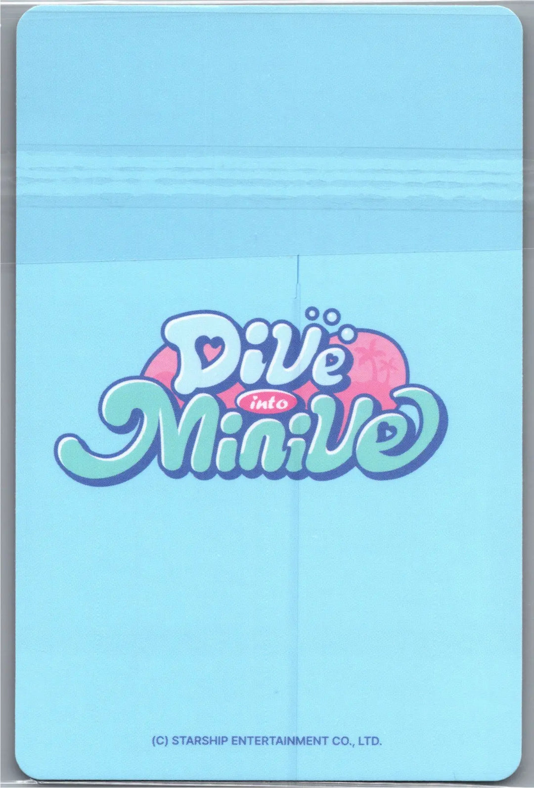 IVE - "Dive into Minive" POP-UP Store Official MD Event Photocard [26.07.30]