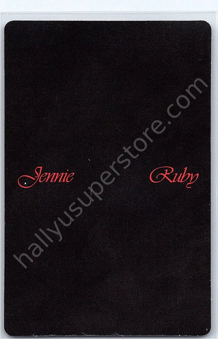 BLACKPINK - Jennie - Ruby (Jennie solo) album photocard solo album zen version