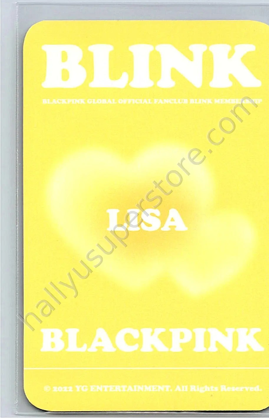 BLACKPINK - Lisa - BLACKPINK - Jisoo - BLINK MEMBERSHIP Other premium kit membership