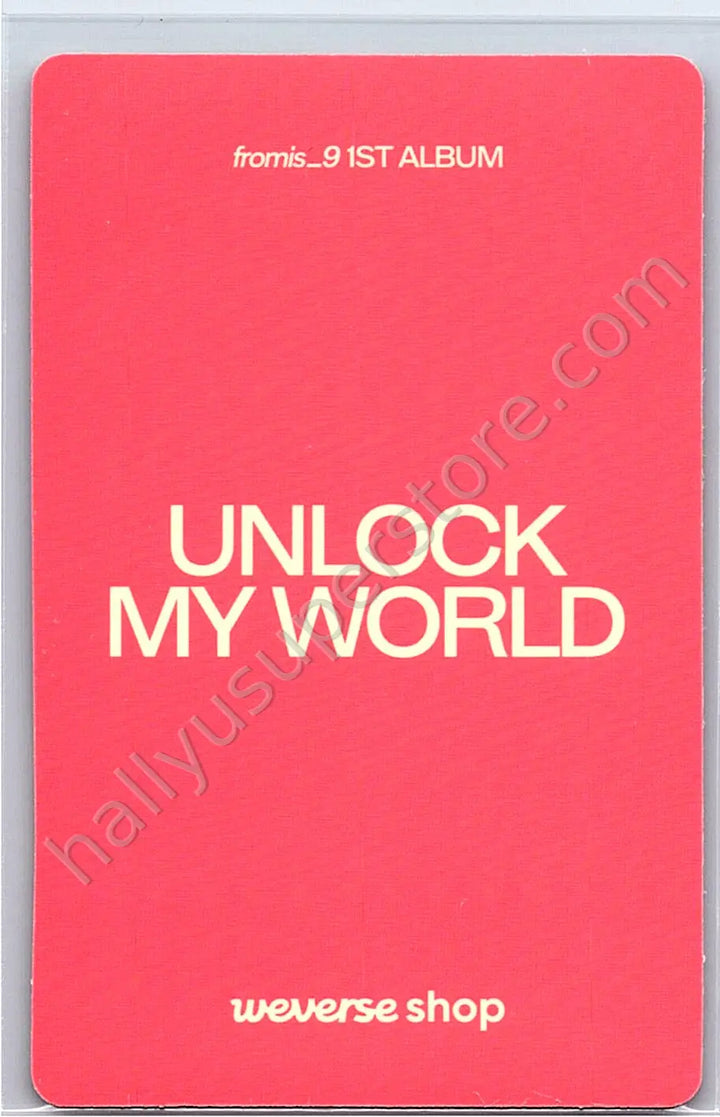 fromis_9 - Hayoung - Unlock My World pob (pre-order benefit) weverse global shop (wvg)