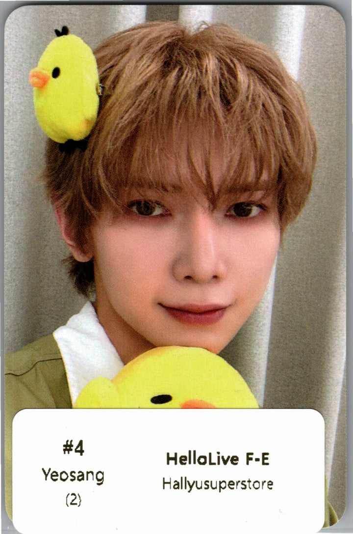 ATEEZ "GOLDEN HOUR : Part.5" - Hellolive Fansign Event Photocard (DIGIPACK Ver.) [26.07.22]