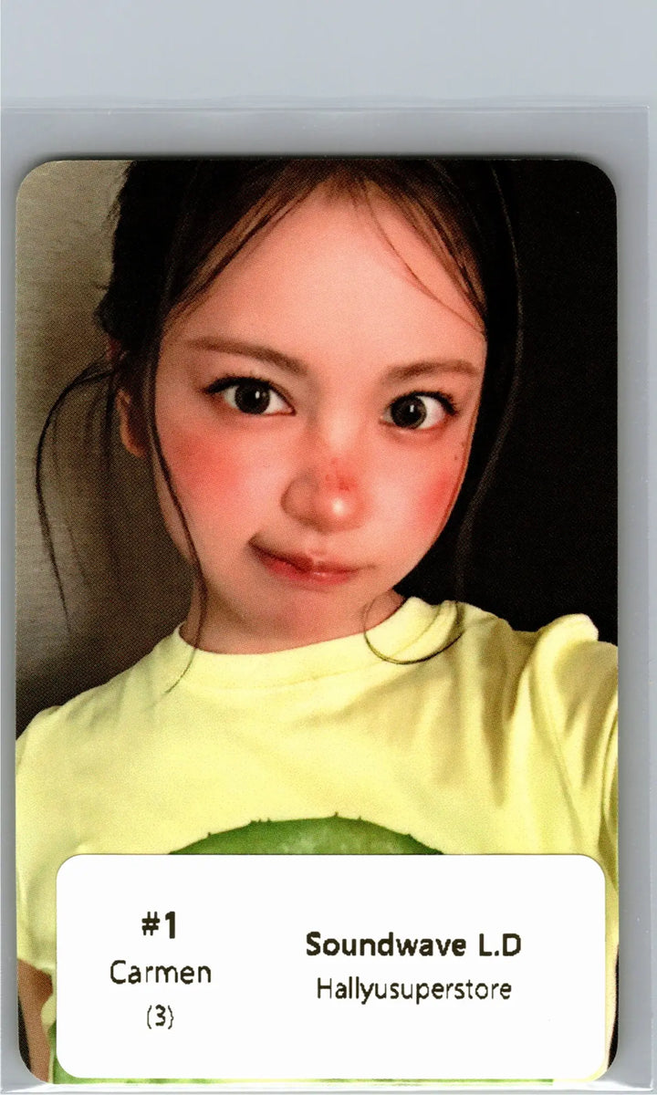 Hearts2Hearts "Lemon Tang" - Soundwave POP-UP Lucky Draw Event Photocard [26.06.24]