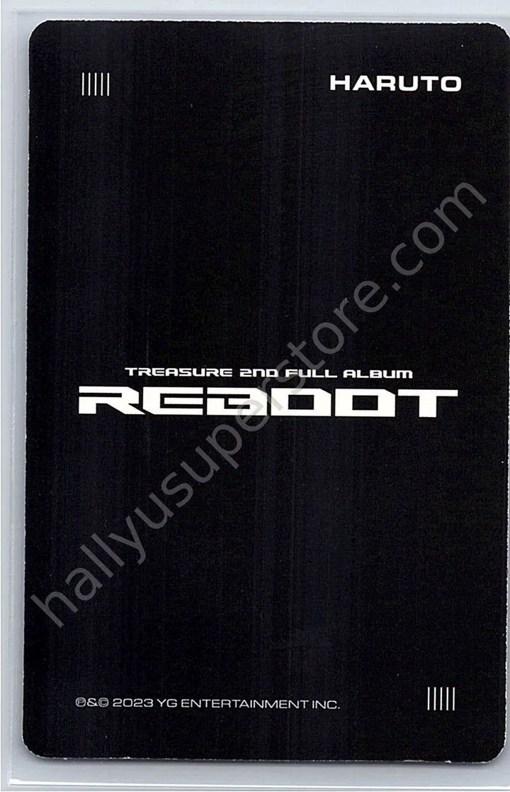 TREASURE - Haruto - REBOOT album photocard
