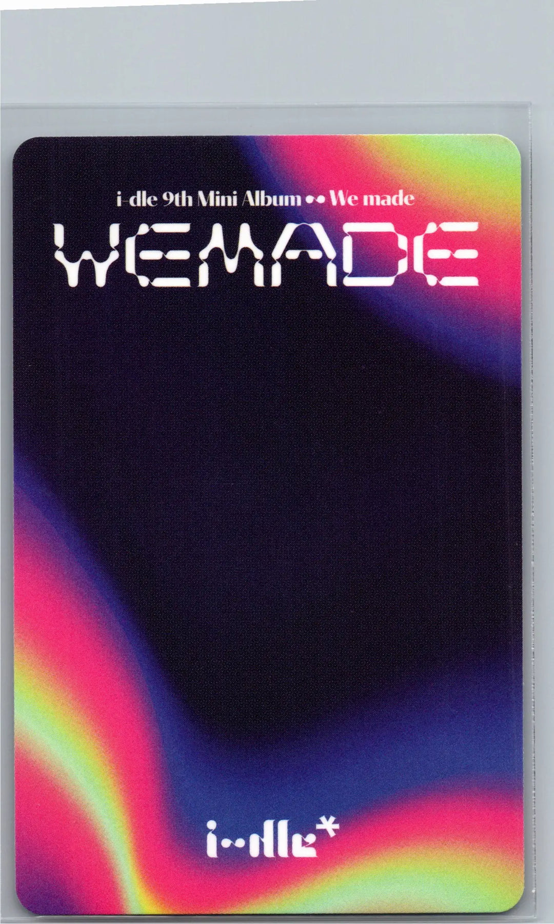 I-DLE "We made" - Official Photocard (POCAALBUM Ver.) [26.07.07]