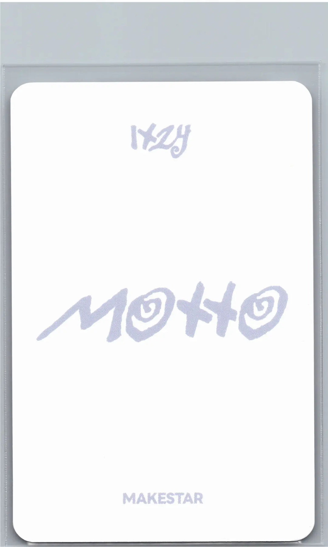 ITZY "Motto"- Makestar Fansign Event Photocard, Mini Photocard R2 (POCAALBUM Ver.) [26.07.14]