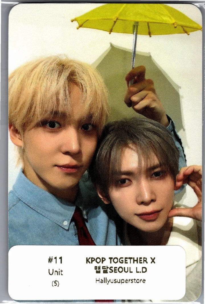 ATEEZ "GOLDEN HOUR : Part.5" - KPOP-TOGETHER X 맵달SEOUL Lucky Draw Event Photocard [26.07.28]