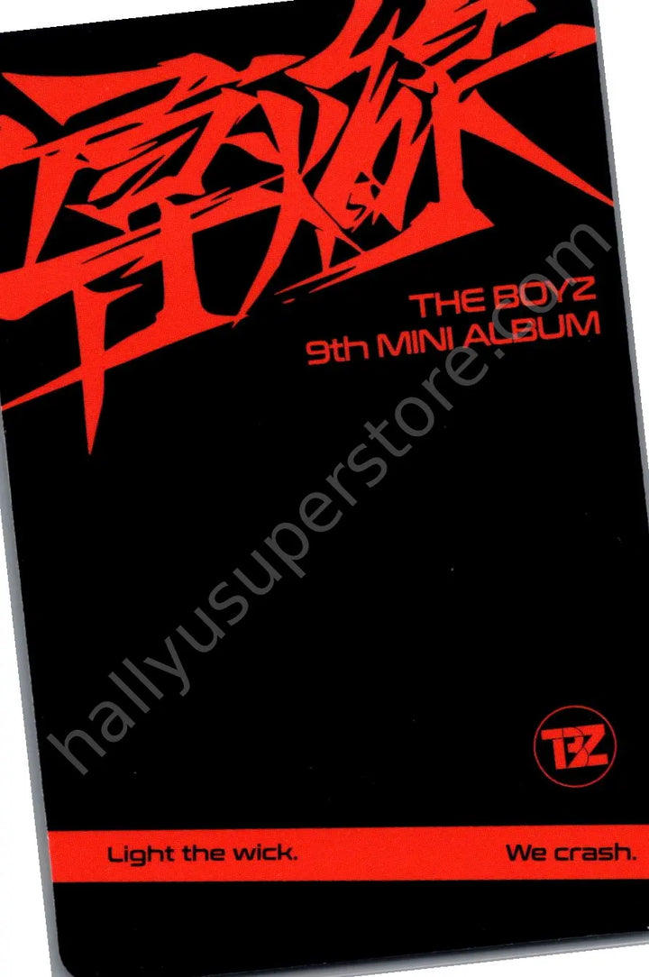 THE BOYZ - Younghoon - 導火線 (TRIGGER)