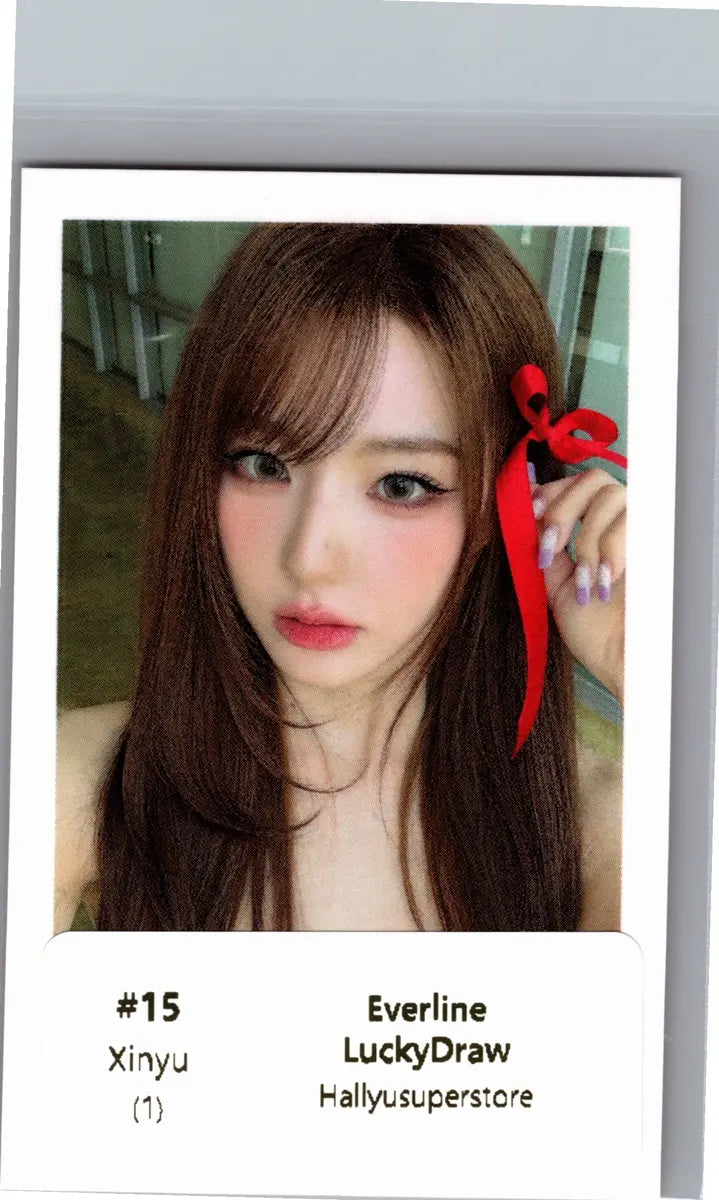 TripleS "LOVE&amp;POP pt.1" - Everline Lucky Draw Event Polaroid type Photocard (Objekt Music Album Ver.) [26.06.18]
