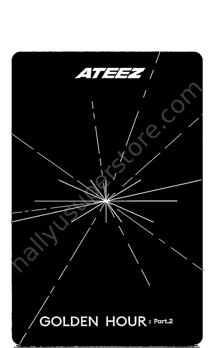 ATEEZ - Wooyoung - ATEEZ - Wooyoung - Golden Hour : Part 2 Album