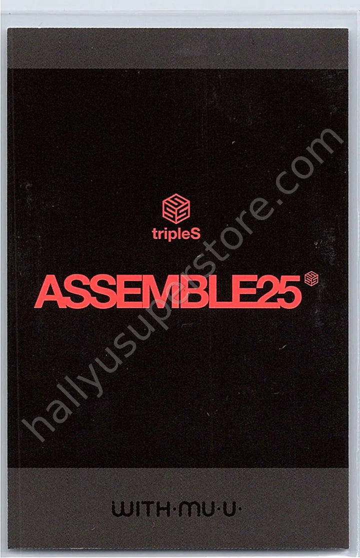 tripleS - Shion - Assemble25 1:1 idoustage polaroid round 1 video call (fancall)