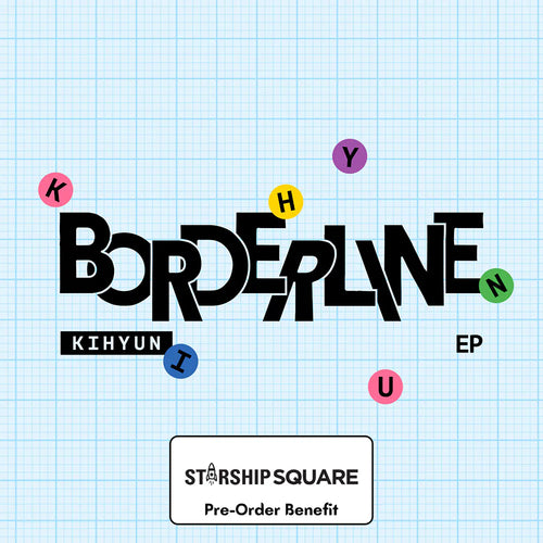 [Pre-Order] KIHYUN(of MONSTA X) - EP BORDERLINE (DIGIPACK Version) + STARSHIP SQUARE Pre-Order Benefit