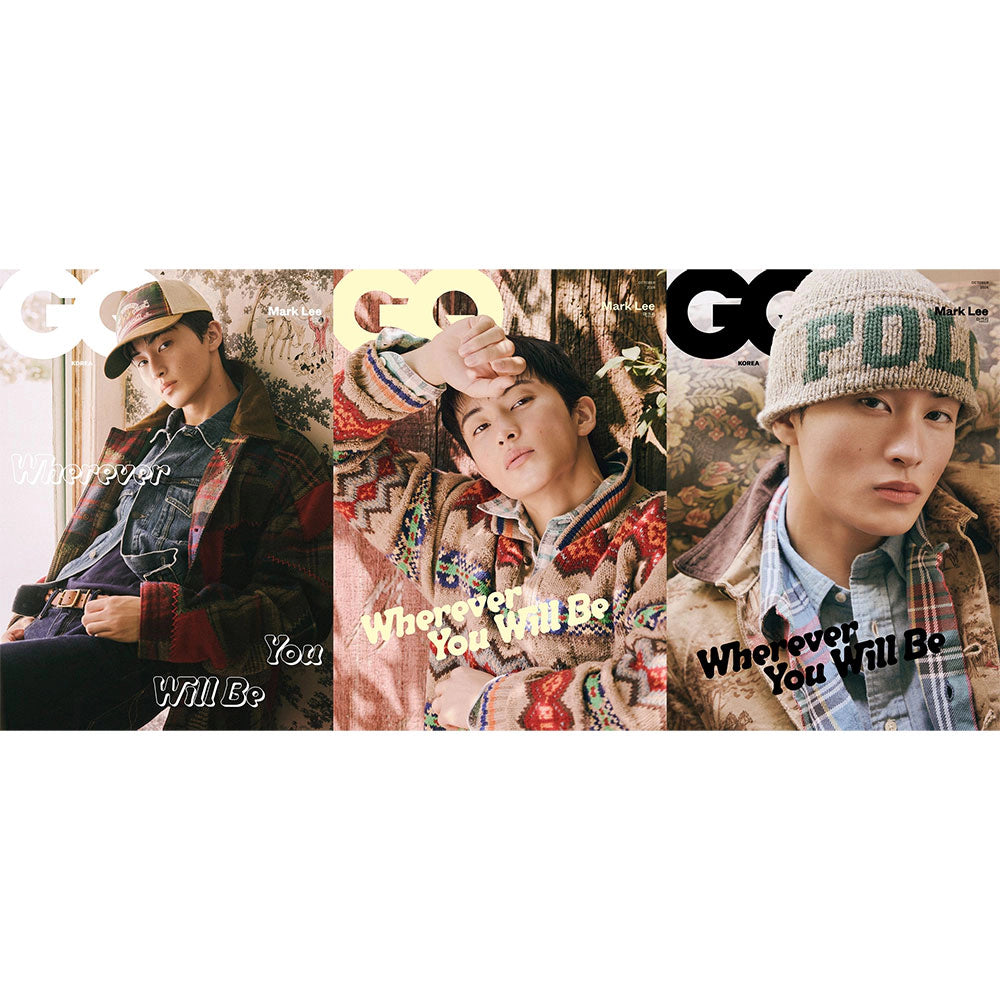 [Pre-Order] Mark Lee - GQ Korea 2026.10 (Choose Version)
