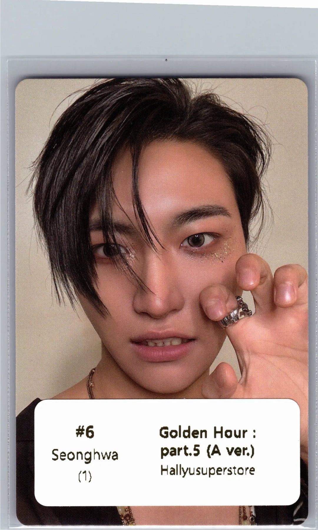 ATEEZ "GOLDEN HOUR : Part.5" - Official Photocard (A ver.) [26.06.26]