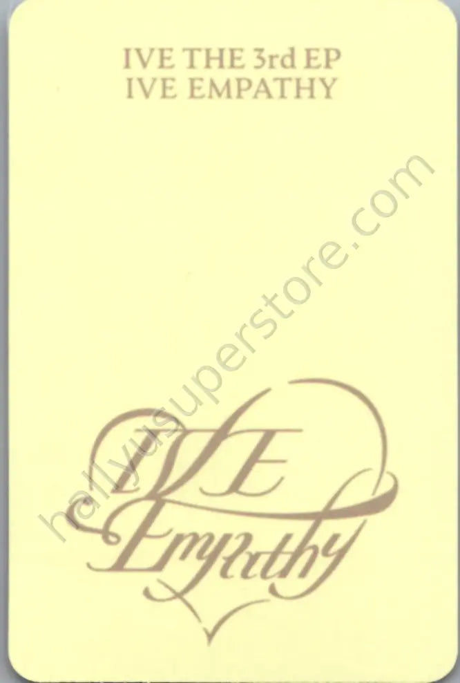 IVE - Gaeul - IVE EMPATHY