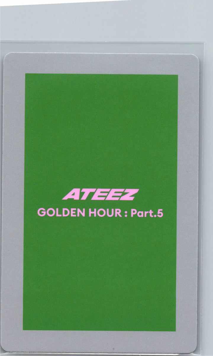 ATEEZ "GOLDEN HOUR : Part.5" - Official Photocard (Diary ver.) [26.06.26]