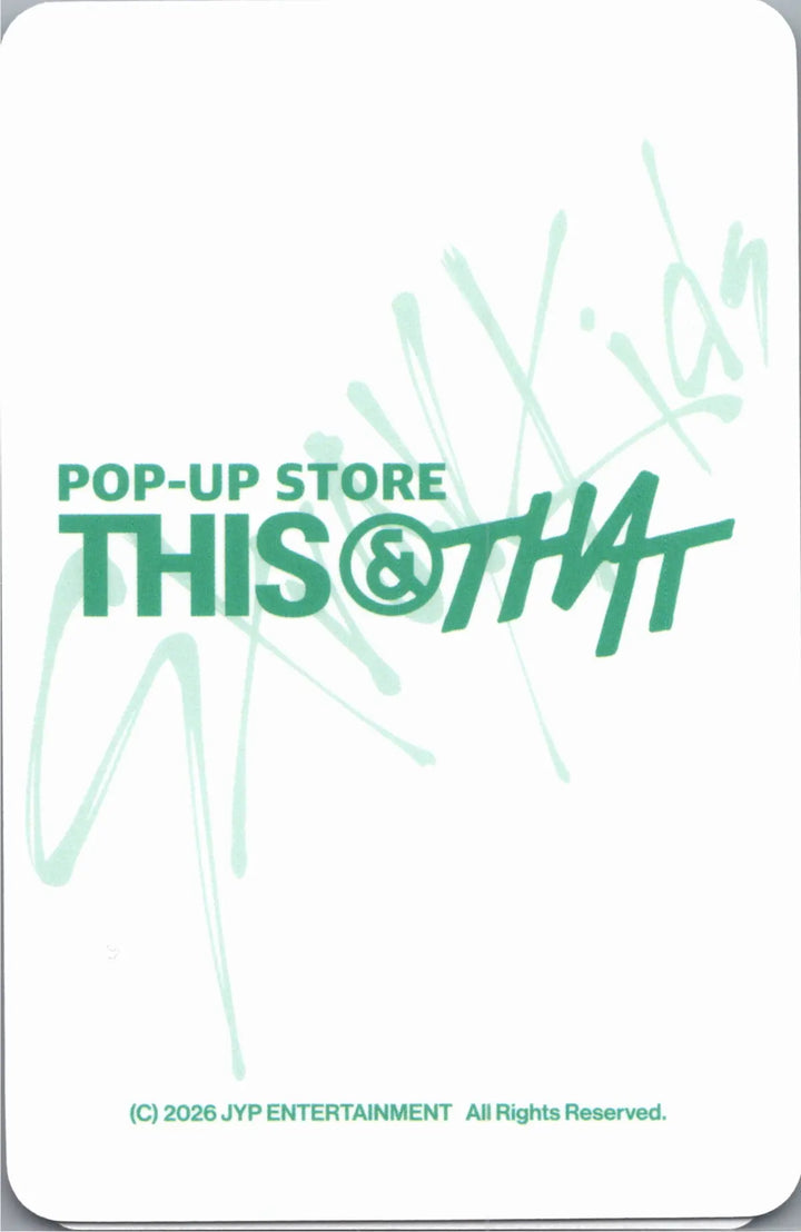 Stray Kids "THIS &amp; THAT" - Soundwave POP-Store Lucky Draw Event Photocard R2 [26.08.14]
