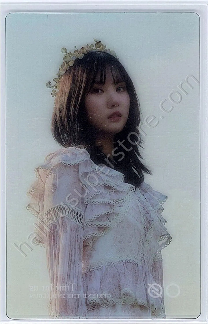 GFRIEND - Eunha - Time for us album photocard transparent