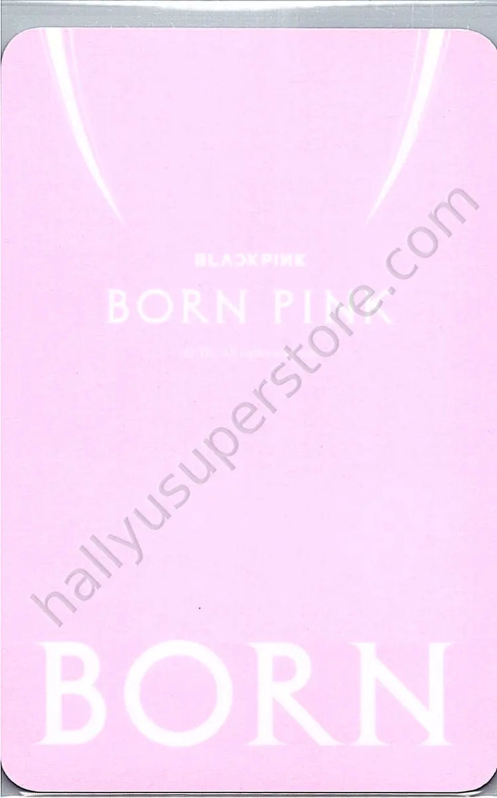 BLACKPINK - Jisoo - BLACKPINK - Jisoo - BORN PINK Album Toploader kit photocard set Born pink
