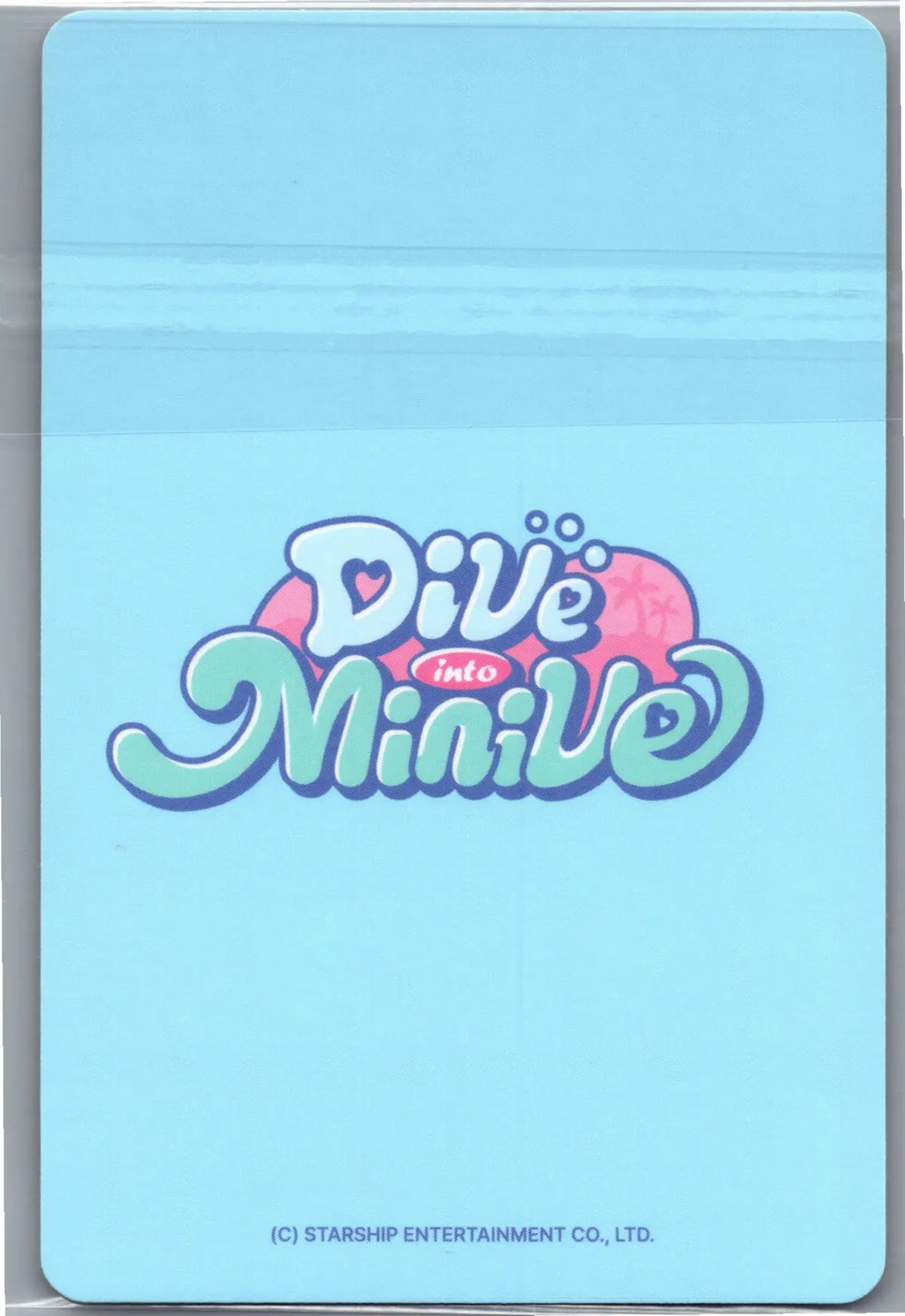 IVE - "Dive into Minive" POP-UP Store Official MD Event Photocard [26.07.30]