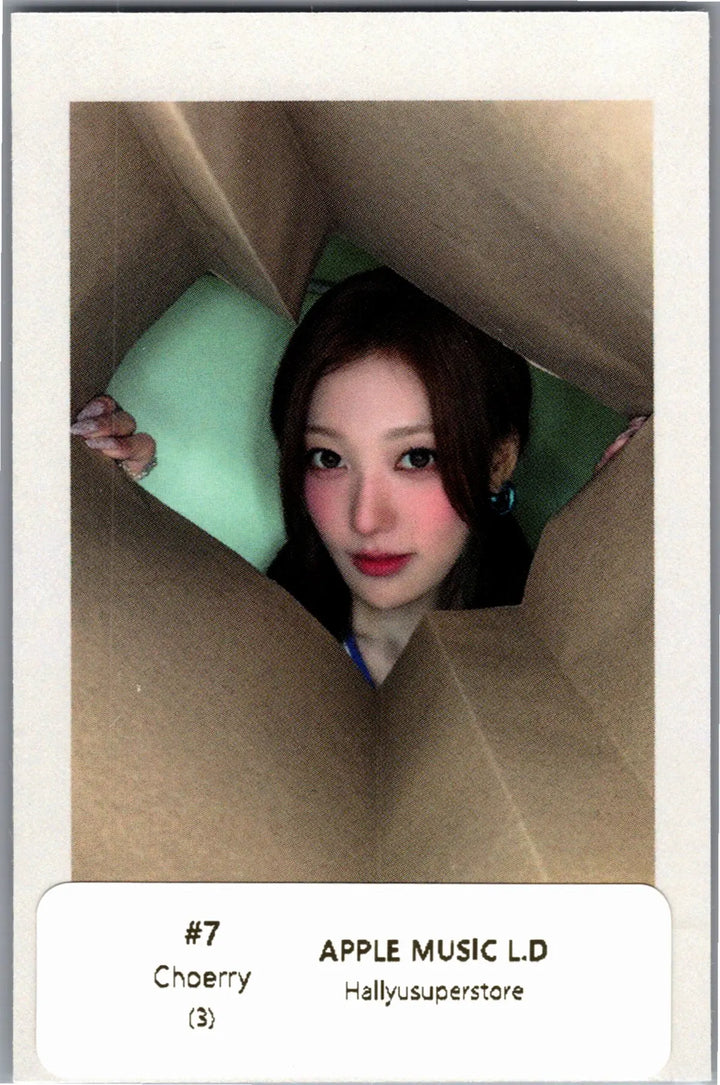 ARTMS "Hyper-Ego" - AppleMusic Lucky Draw Event Polaroid type Photocard [26.08.20]