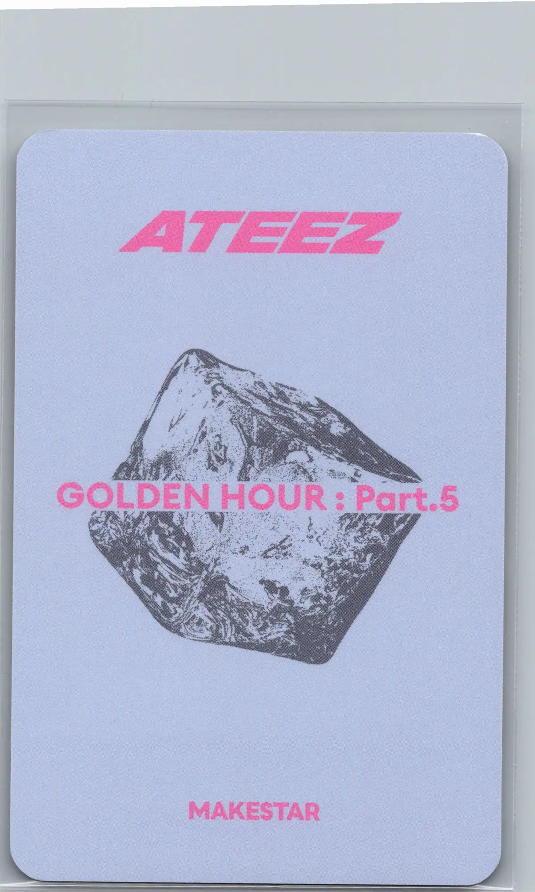 ATEEZ "GOLDEN HOUR : Part.5" - Makestar Pre-Order Benefit Photocard (CDP Ver.) [26.07.08]