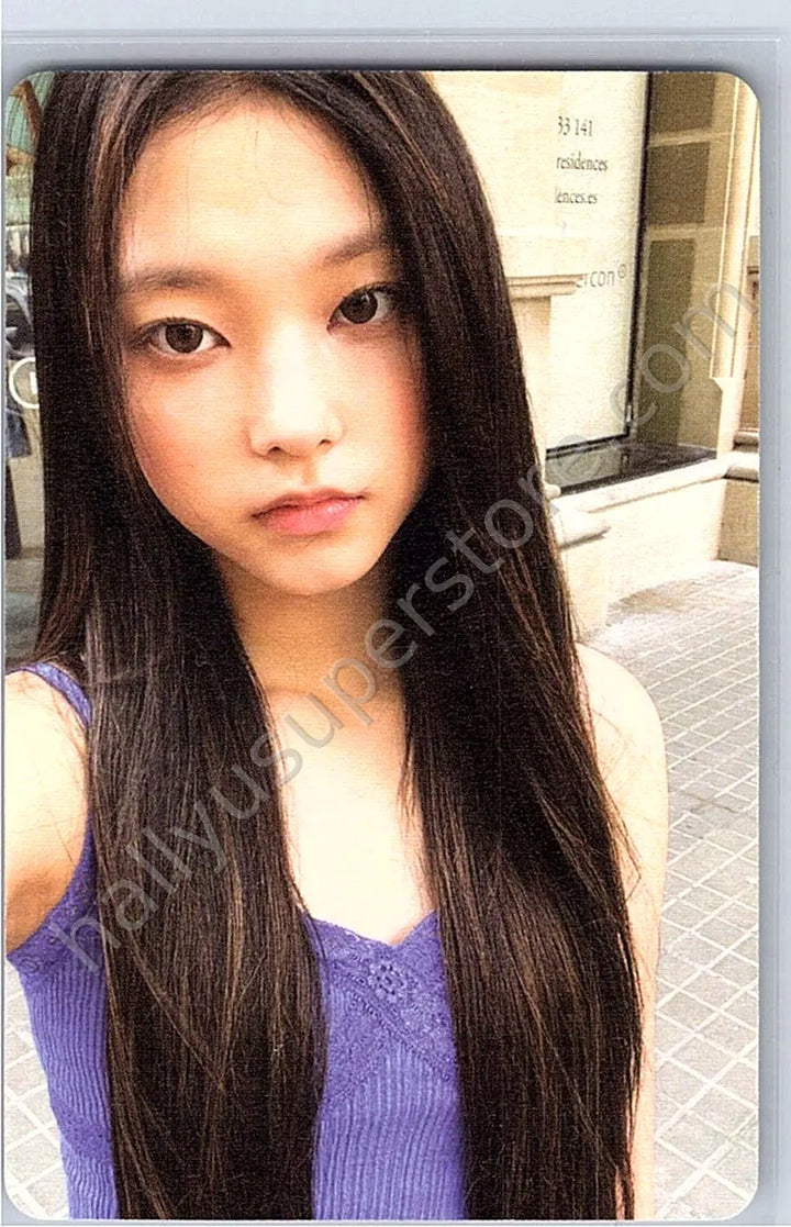 NewJeans - Haerin - NewJeans 1st EP “New Jeans” album photocard bluebook version haerin version