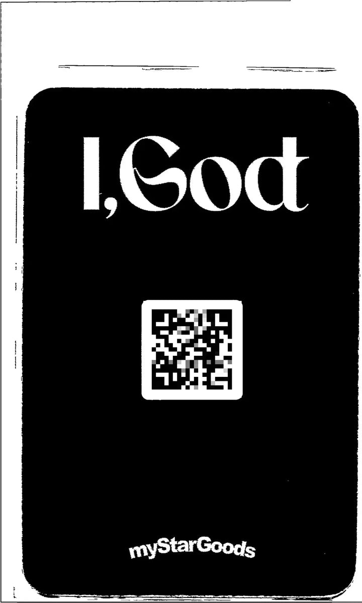 XLOV "I,God"- MyStarGoods Fansign Event Photocard R3 [26.07.03]