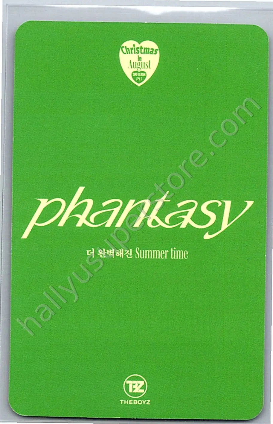 THE BOYZ - Kevin - Phantasy Pt. 1: Christmas in August album photocard non-random platform version present version