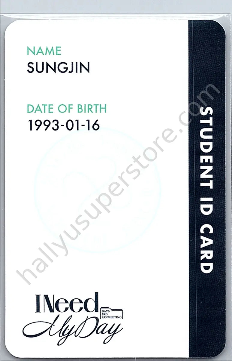DAY6  - Sungjin - 3RD FANMEETING