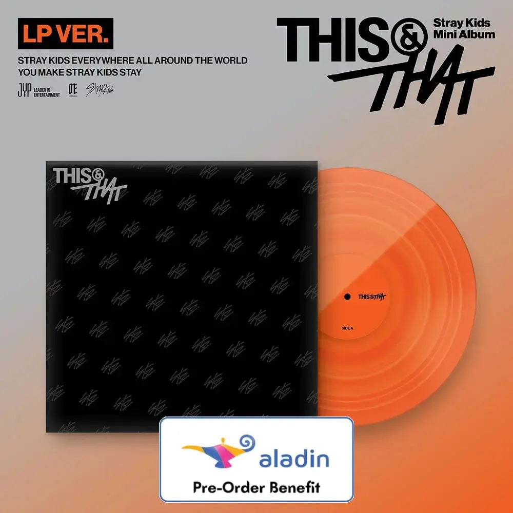 [Pre-Order] Stray Kids - THIS &amp; THAT (LP VER.) + Pre-Order benefit (Choose Version)