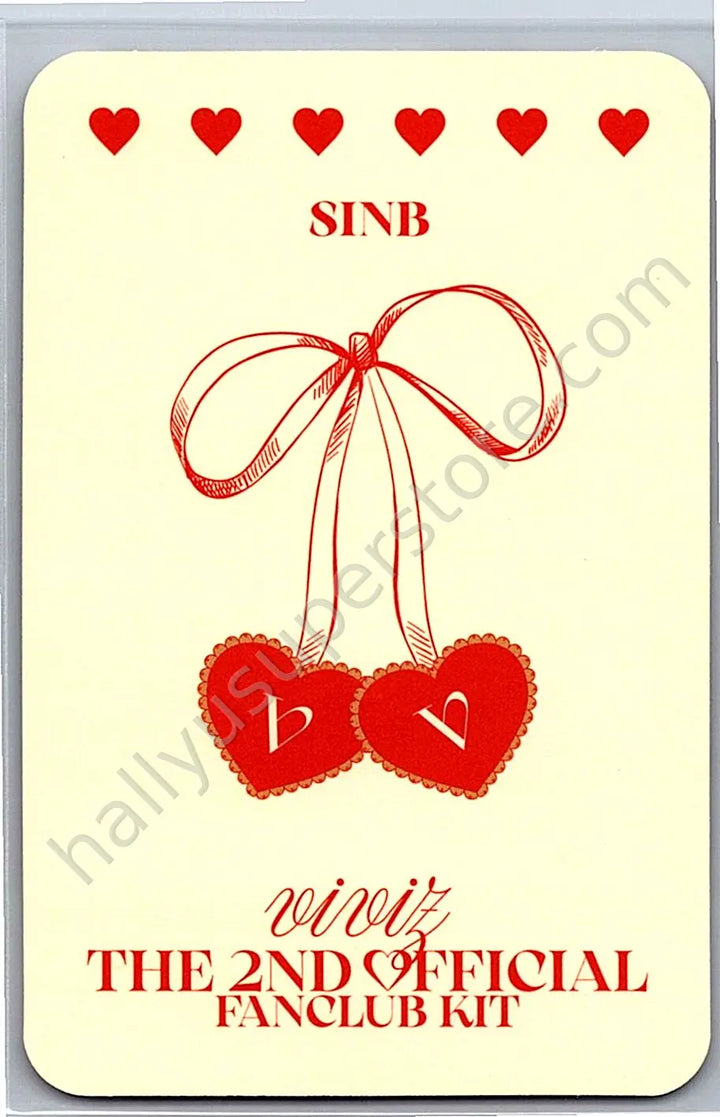 VIVIZ - SinB - 2nd Official Fanclub Na.V Kit fanclub membership
