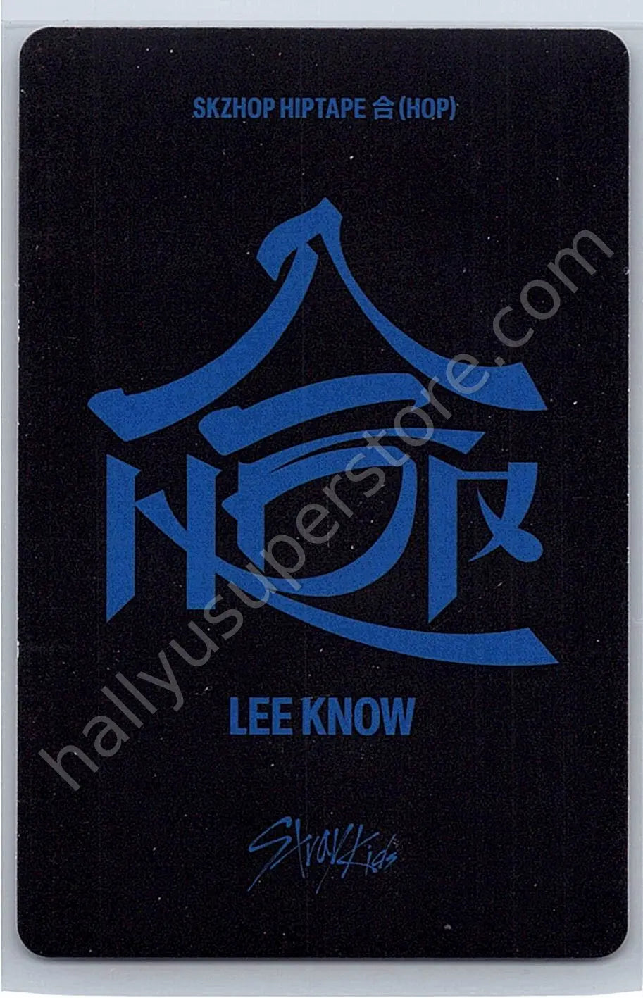 Stray Kids - Lee Know - HOP album photocard nemo version photocard set