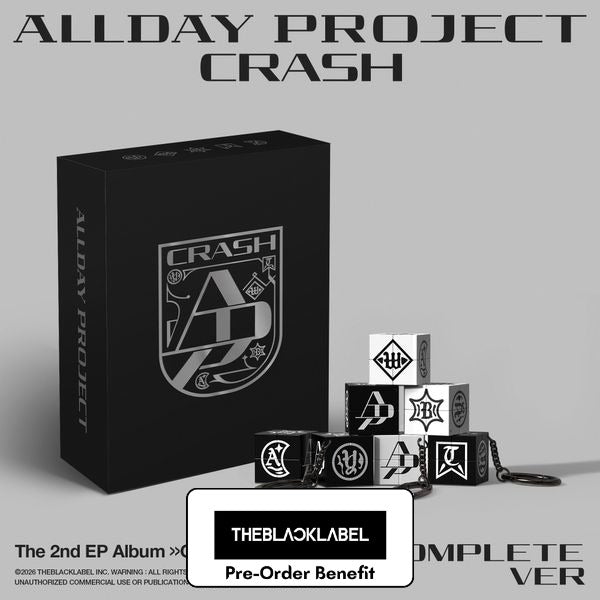 [Pre-Order] ALLDAY PROJECT - The 2nd EP Album [CRASH] (COMPLETE ver.) + Pre-Order Benefit