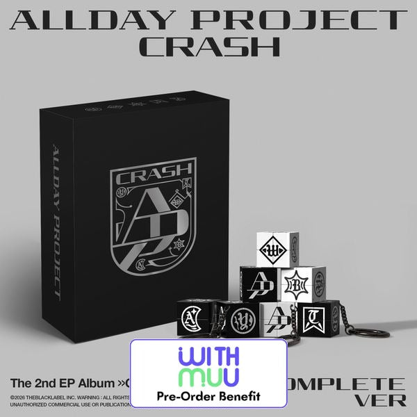 [Pre-Order] ALLDAY PROJECT - The 2nd EP Album [CRASH] (COMPLETE ver.) + Pre-Order Benefit