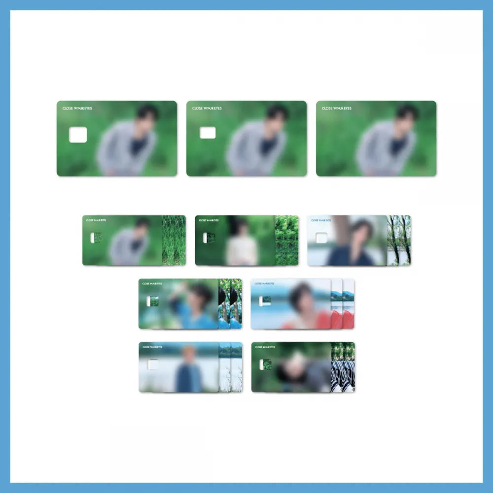 [Pre-Order] CLOSE YOUR EYES - [billboard Korea Artist Magazine x CLOSE YOUR EYES] MD (Card Cover Sticker)